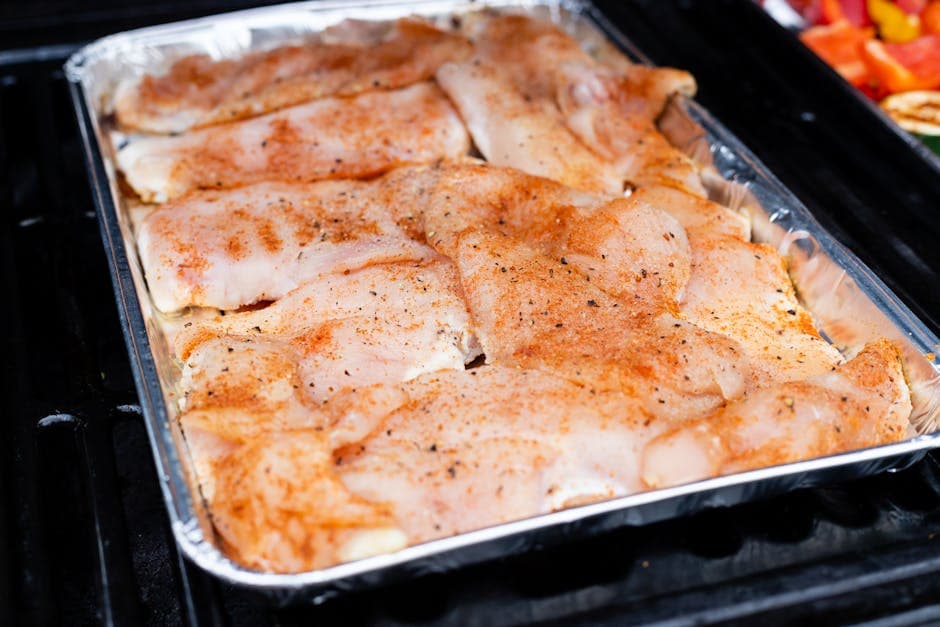 Промойте и обсушите мясо