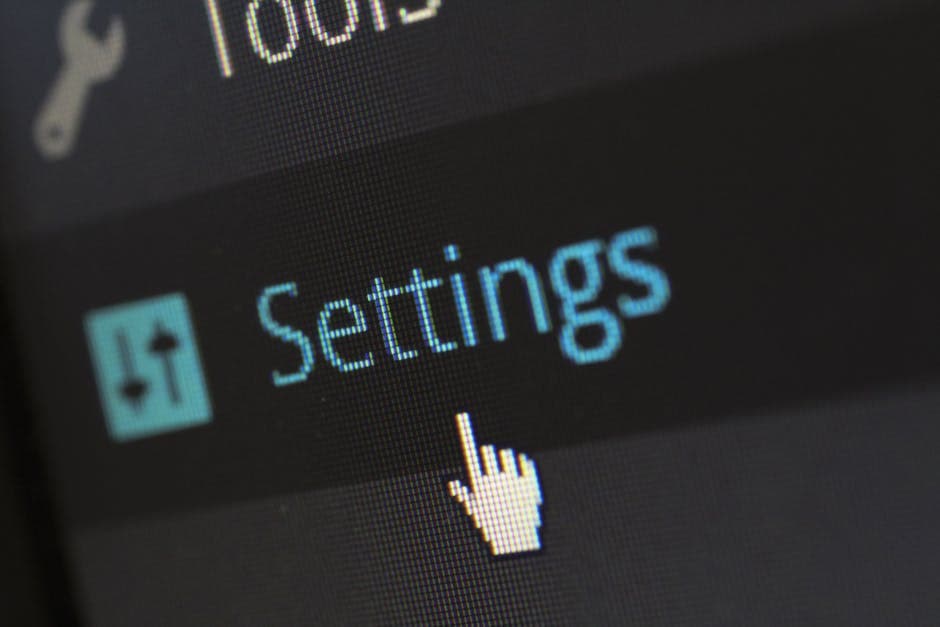 Открыть настройки Windows