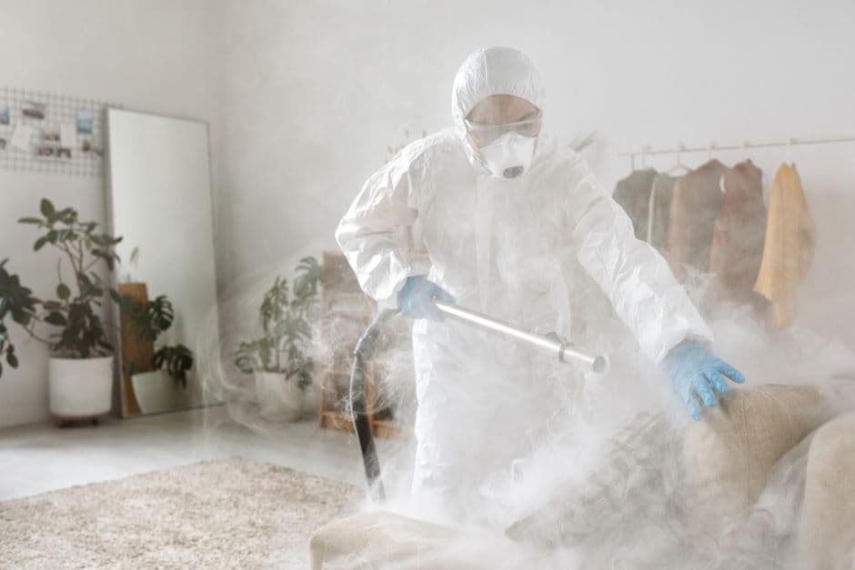 Clean Small Areas of Mold