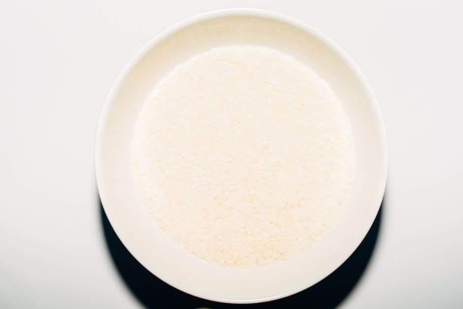 Measure and Rinse Rice